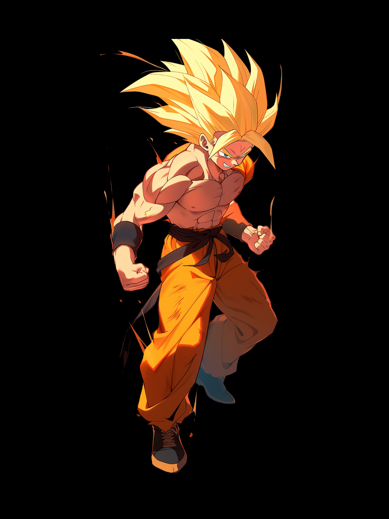 Goku Back Print Hoodie #28