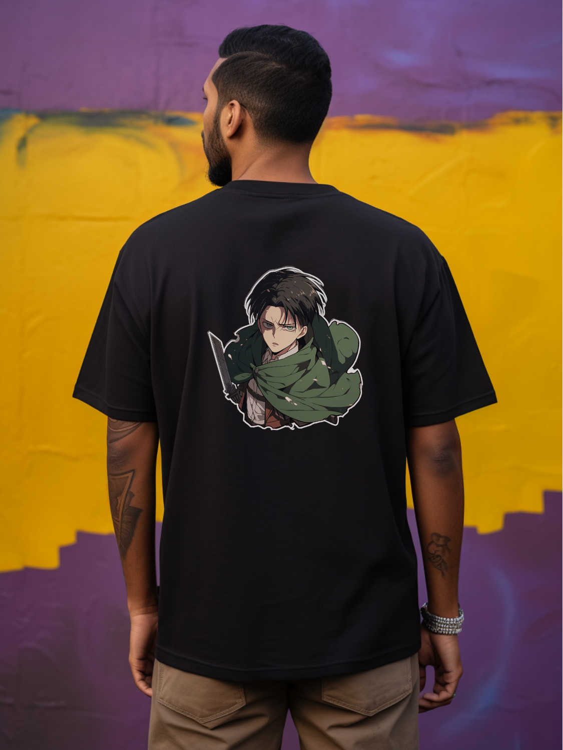 Captain Levi Oversized T-Shirt 28