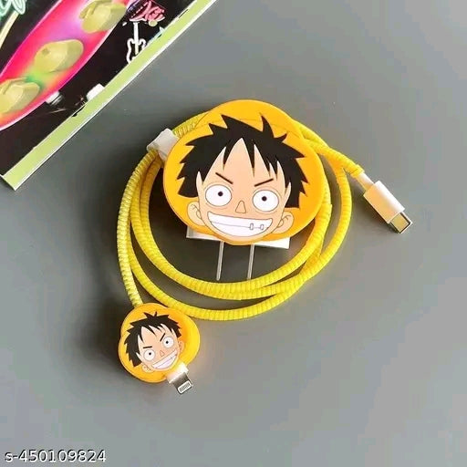 Luffy iPhone charger cover