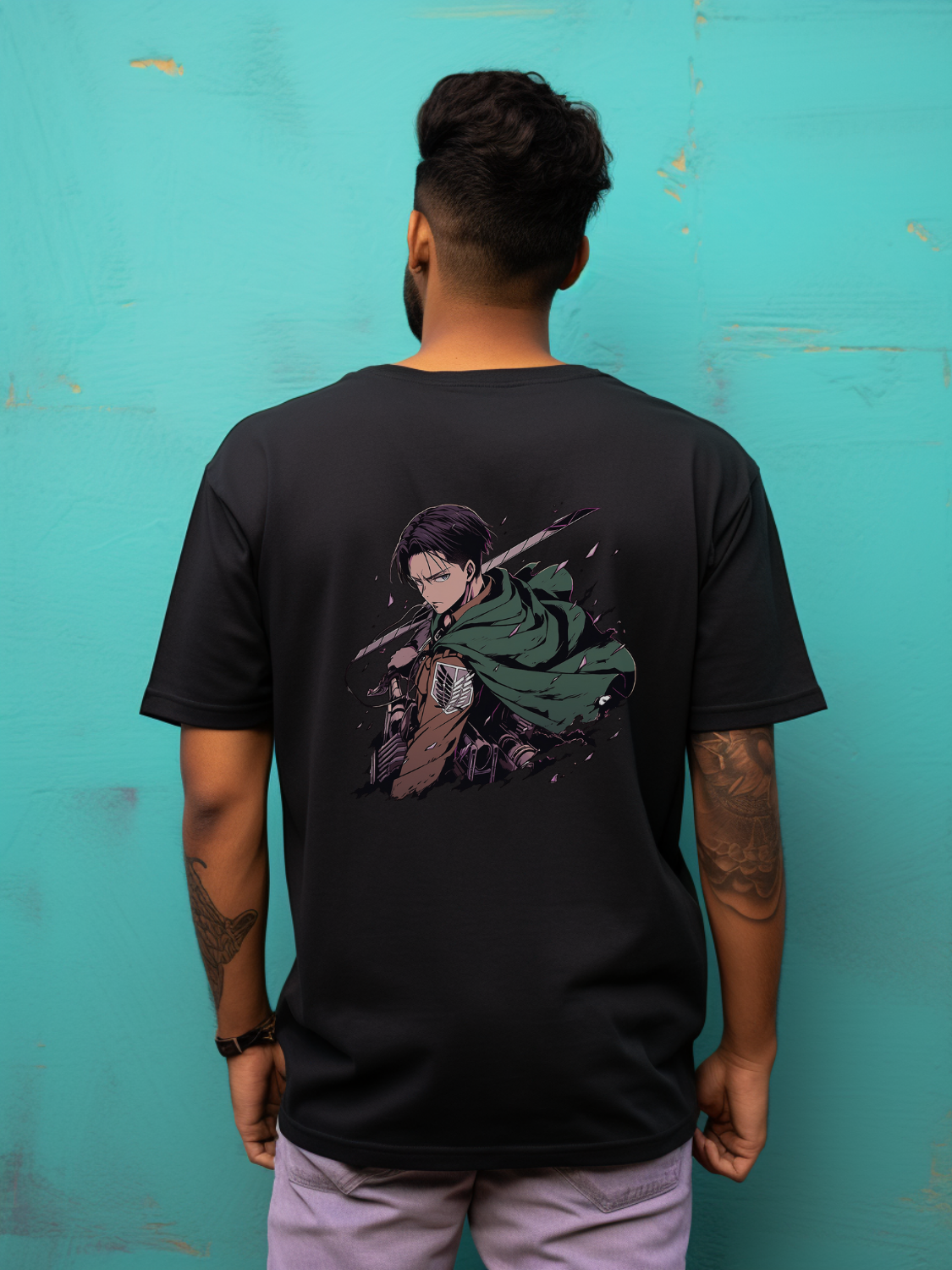 Captain Levi Oversized T-Shirt 25