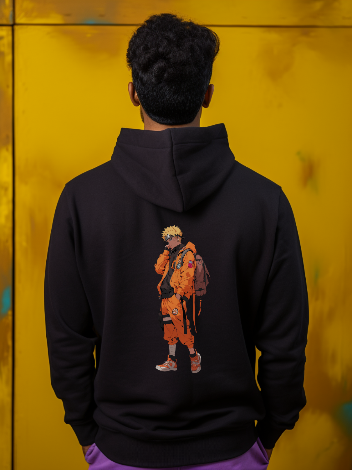 Naruto Back Print Hoodie #11