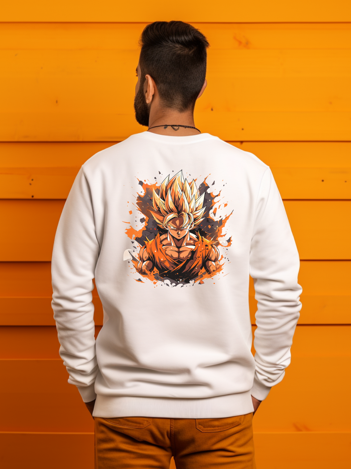 Goku sweatshirt hot sale