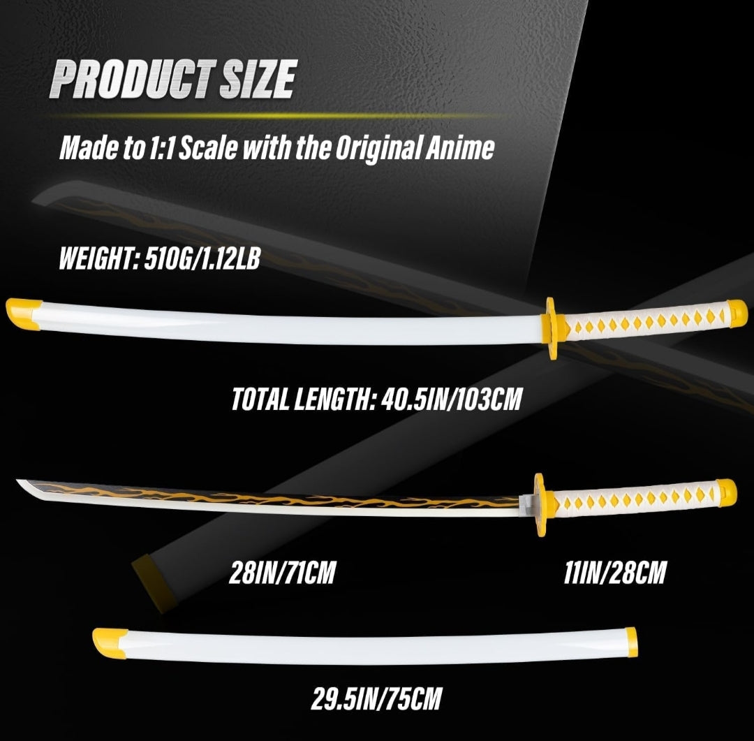 Led Katana Zenitsu Yellow