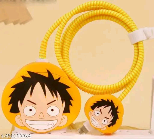 Luffy iPhone charger cover