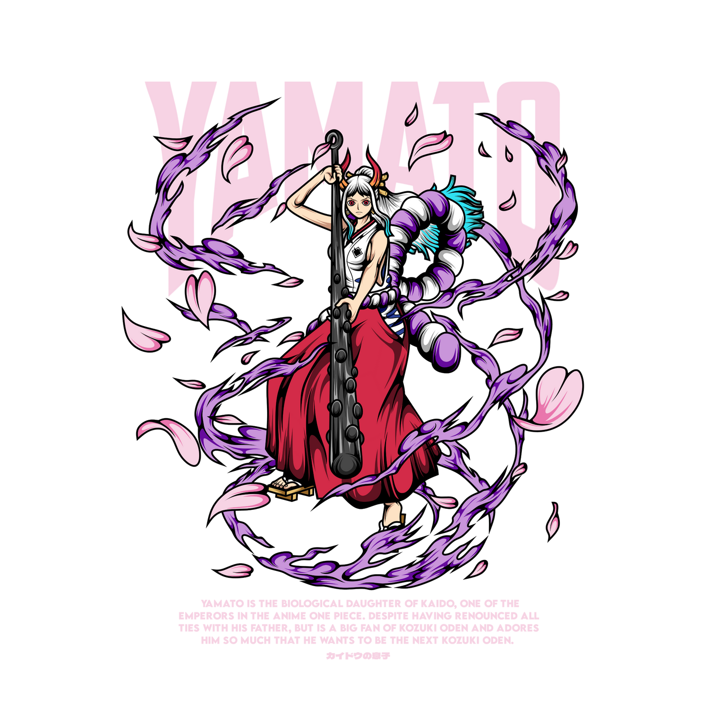 Yamato Premium Oversized T-Shirt Black 1