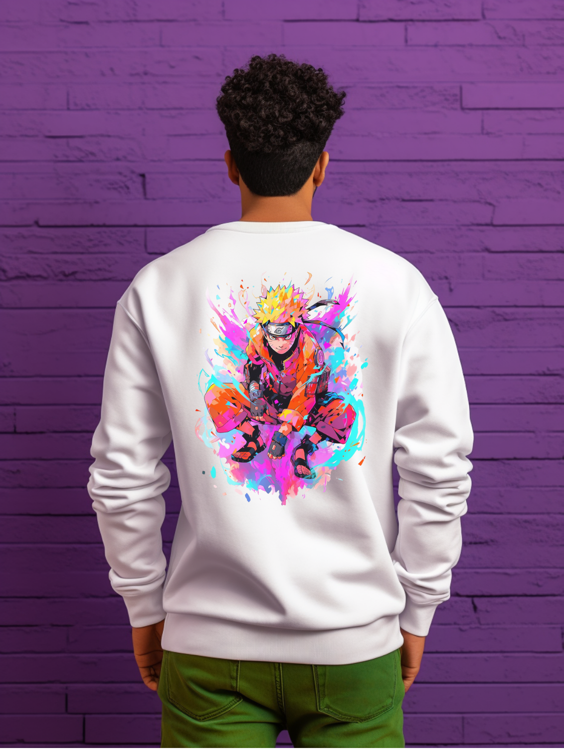 Naruto White Sweatshirt 15