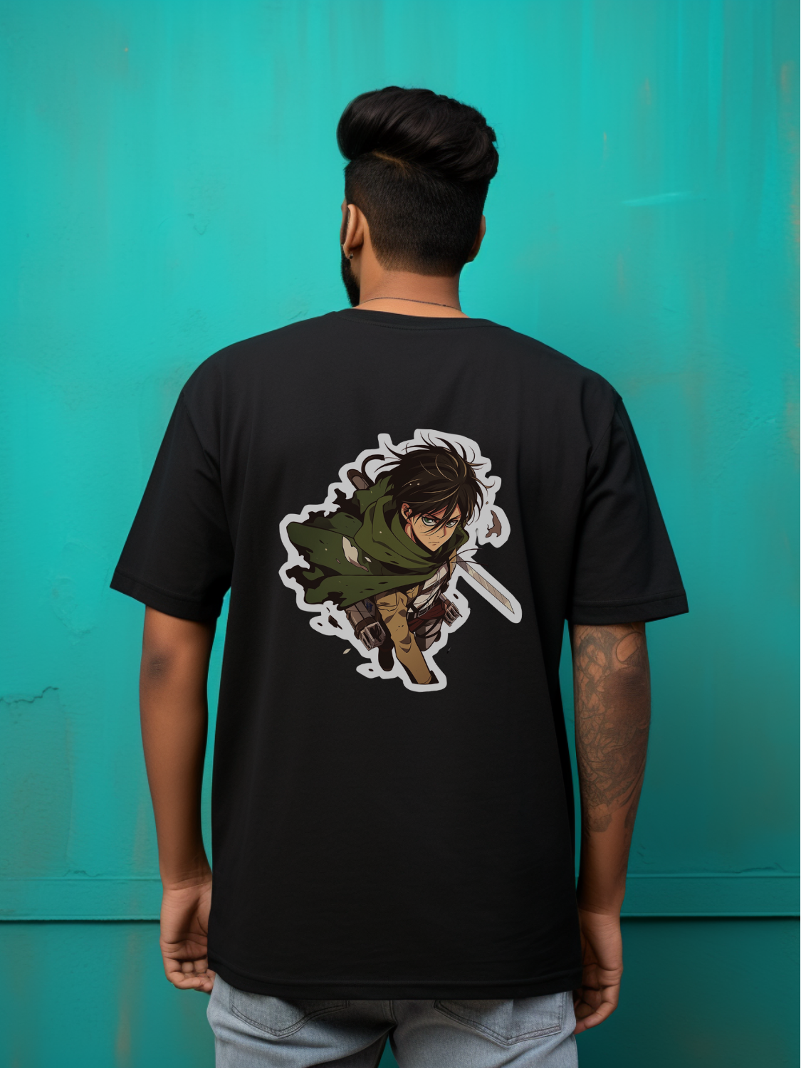 Eren Jaeger Oversized T-Shirt 16