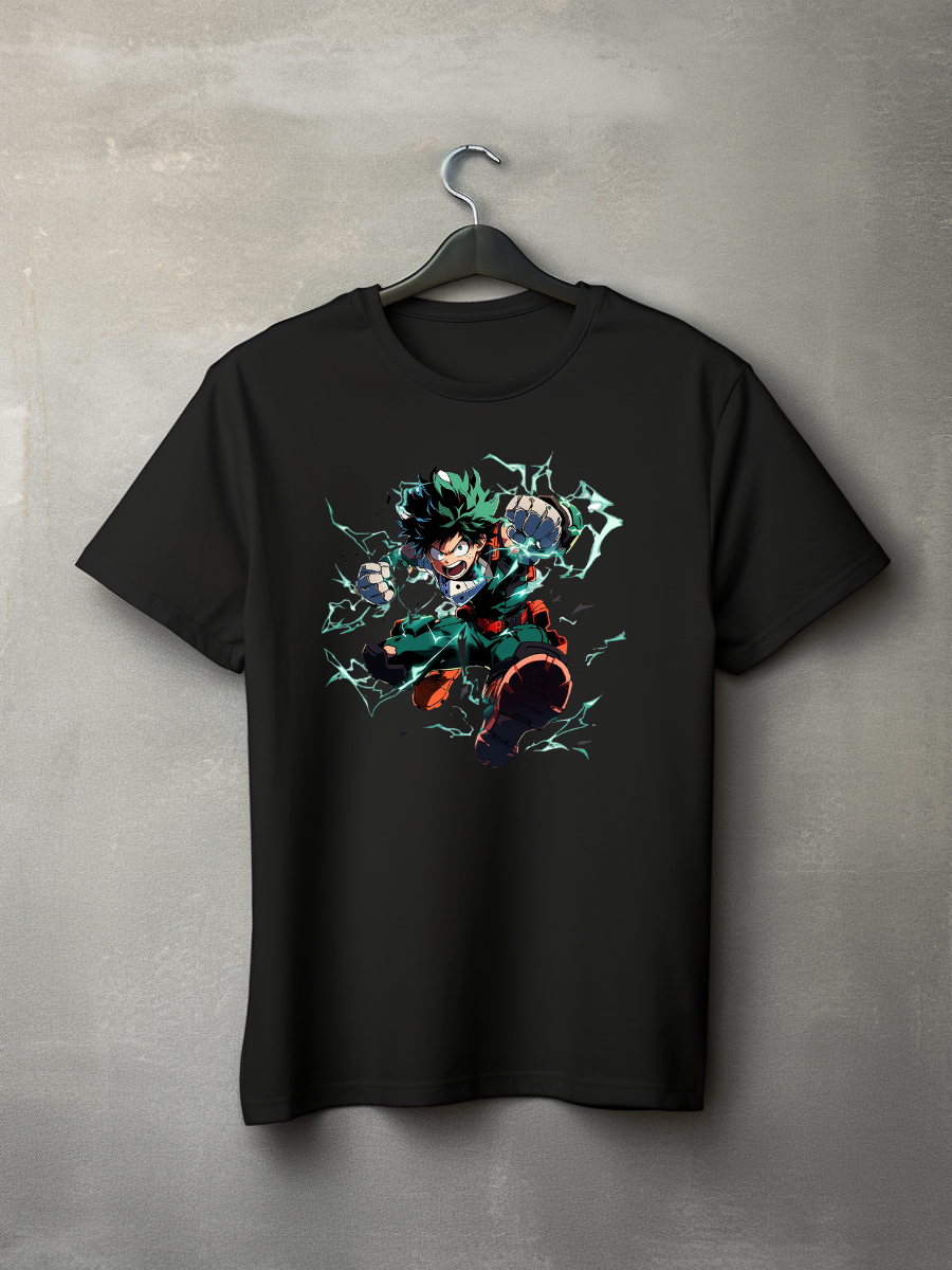 Deku Black Printed T-Shirt 165