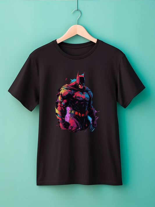 Batman Black Printed T-Shirt 352