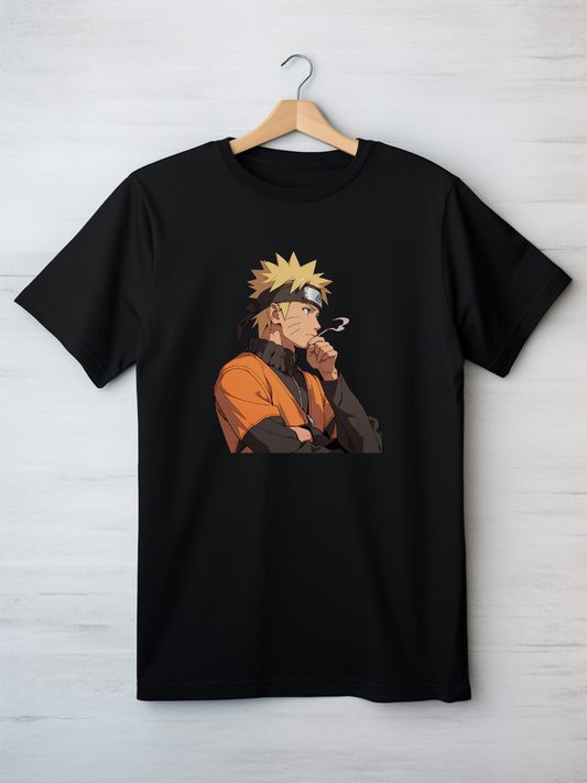 Naruto Black Printed T-Shirt 98
