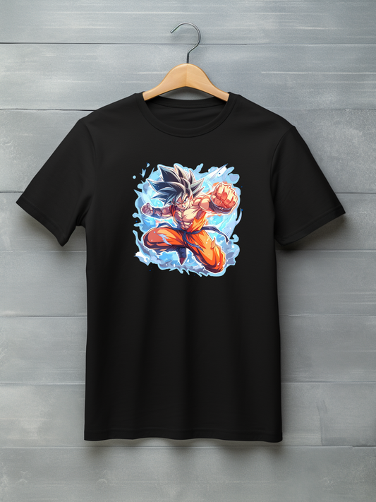 Goku1 Black Printed T-Shirt 112