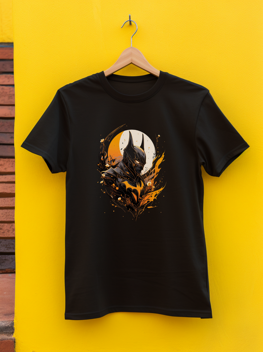 Batman Black Printed T-Shirt 351