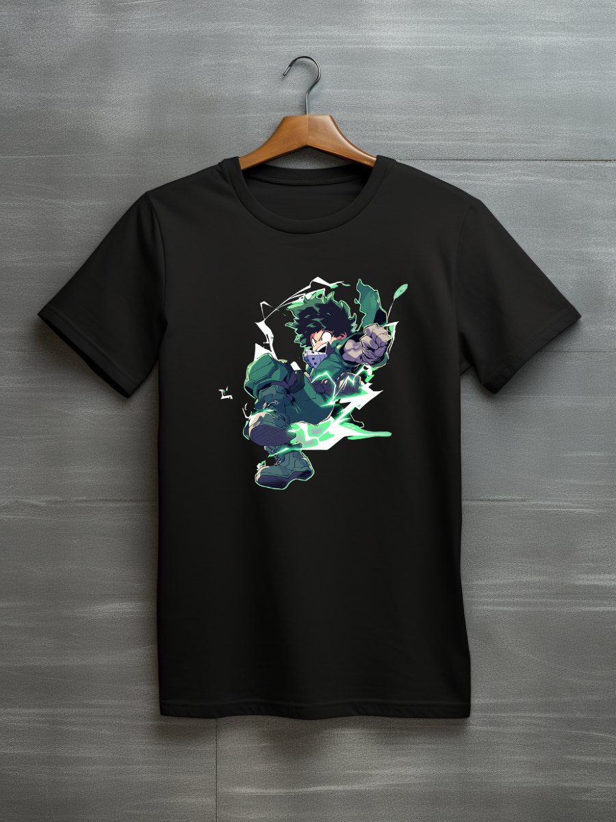 Deku Black Printed T-Shirt 120