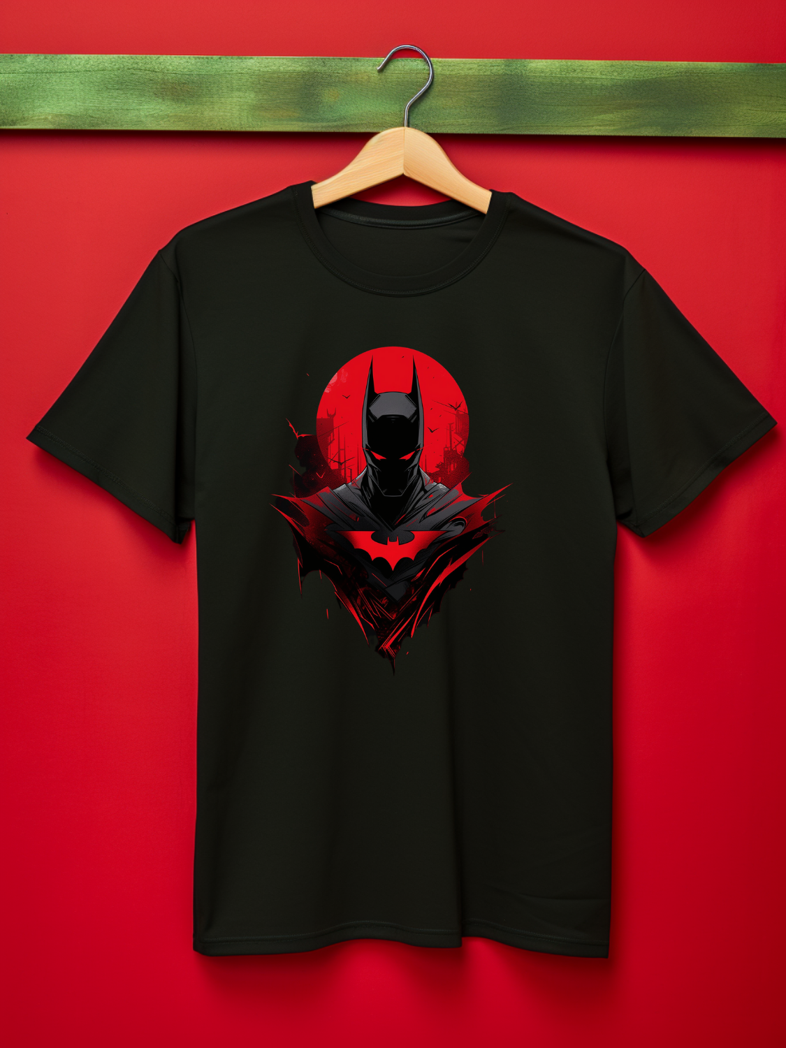 Batman Black Printed T-Shirt 327