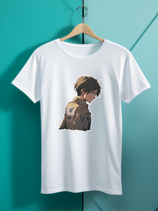 Eren Yeagar Printed T-Shirt 158
