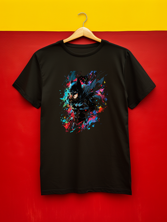 Batman Black Printed T-Shirt 315
