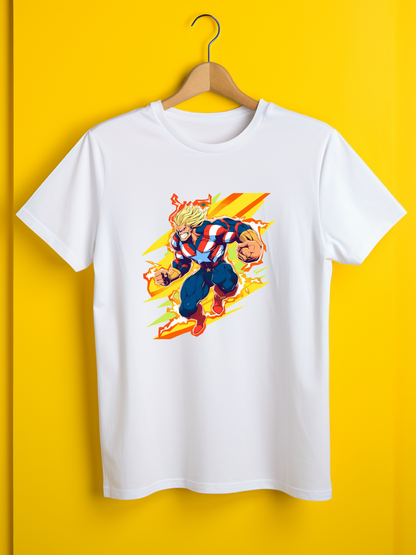 All Might Printed T-Shirt 106