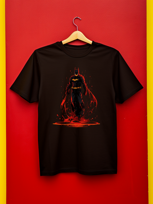 Batman Black Printed T-Shirt 331