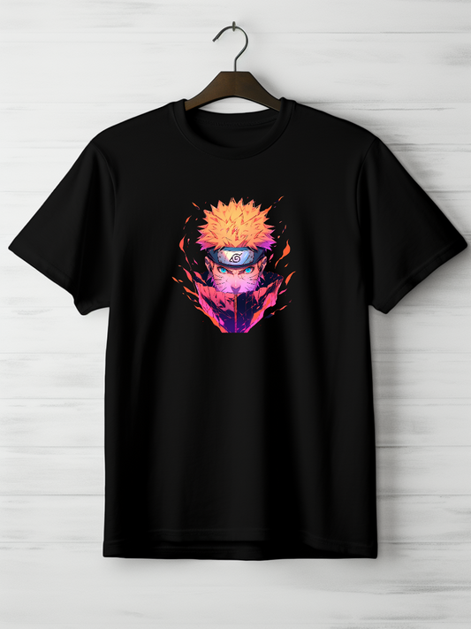 Naruto Black Printed T-Shirt 183