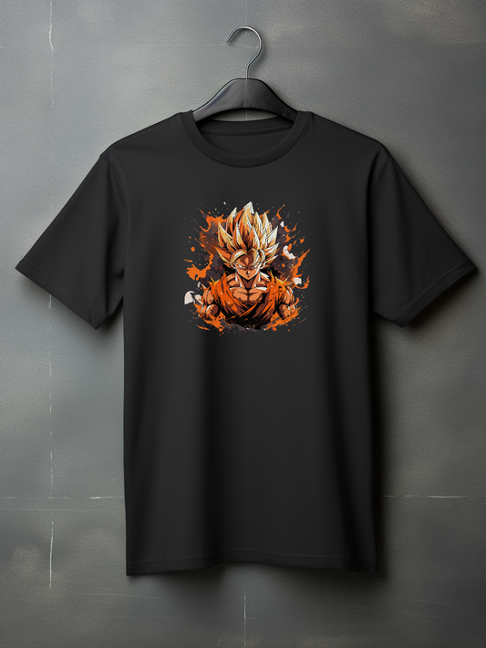 Goku Black Printed T-Shirt 193