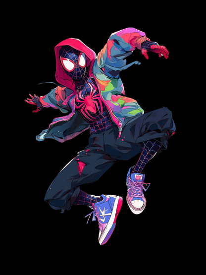 Spiderman Back Print Hoodie #37