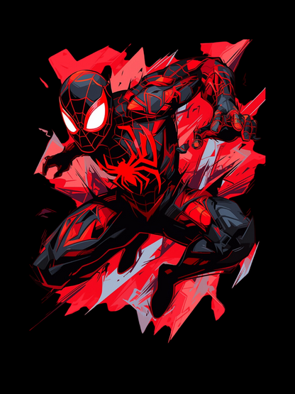 Spiderman Back Print Hoodie #35