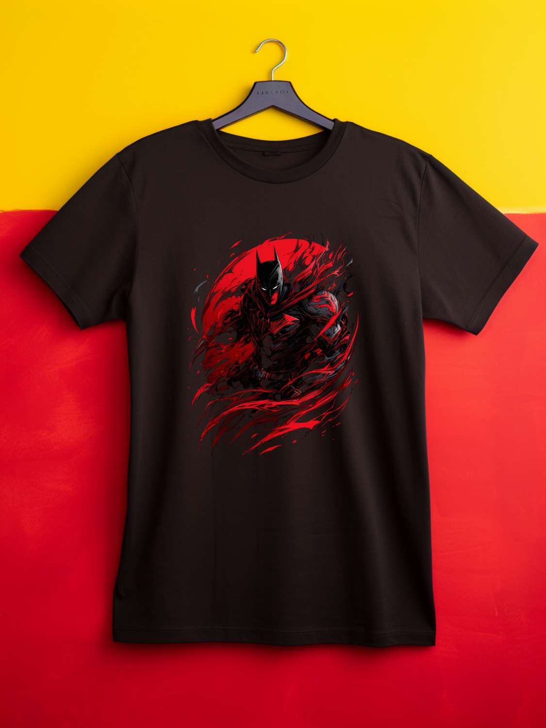 Batman Black Printed T-Shirt 332