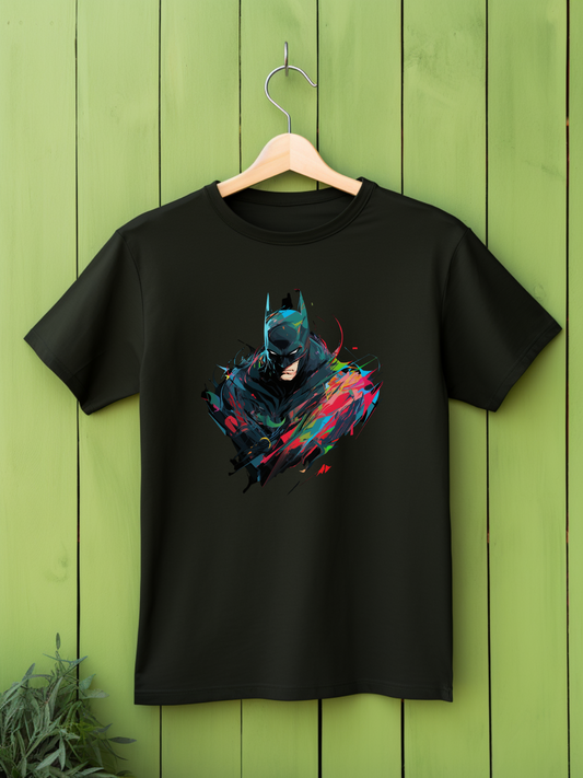 Batman Black Printed T-Shirt 339