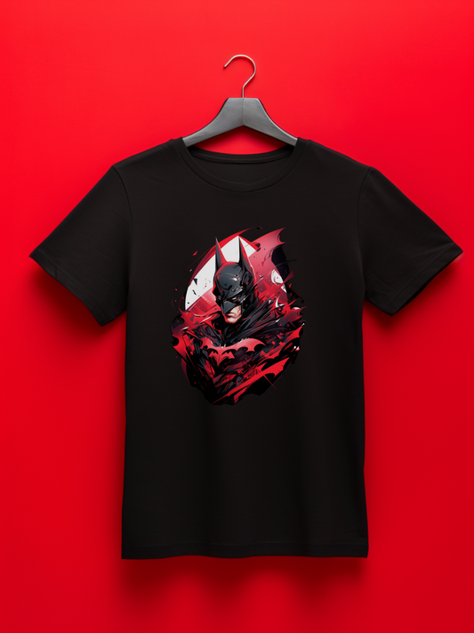 Batman Black Printed T-Shirt 341