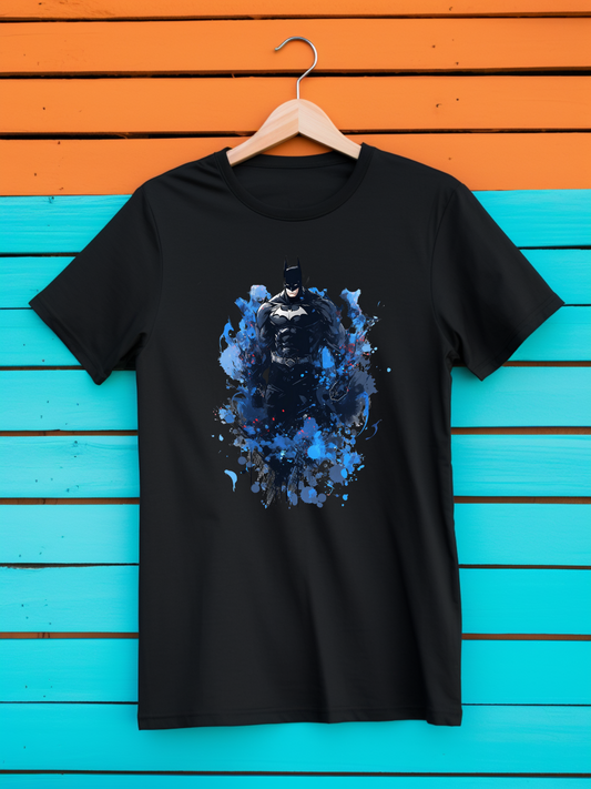 Batman Black Printed T-Shirt 342
