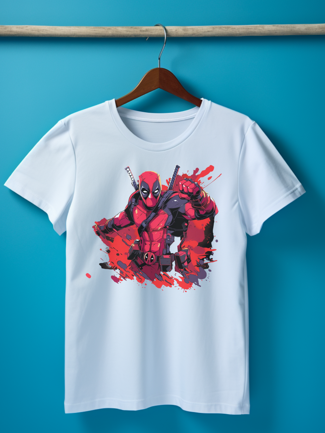 Deadpool Printed T-Shirt 75