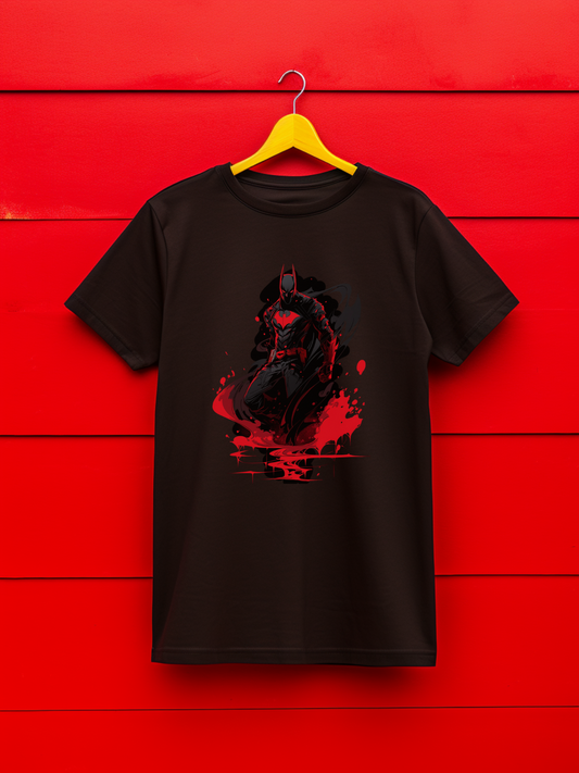 Batman Black Printed T-Shirt 349