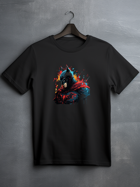 Batman Black Printed T-Shirt 225