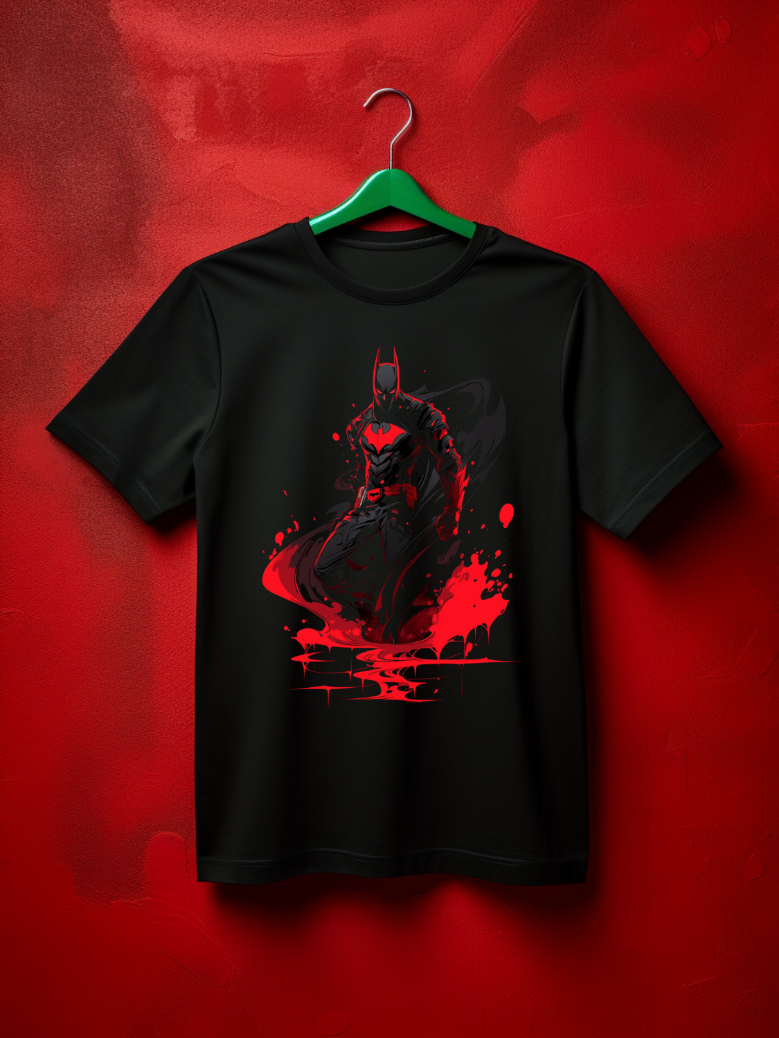 Batman Black Printed T-Shirt 312