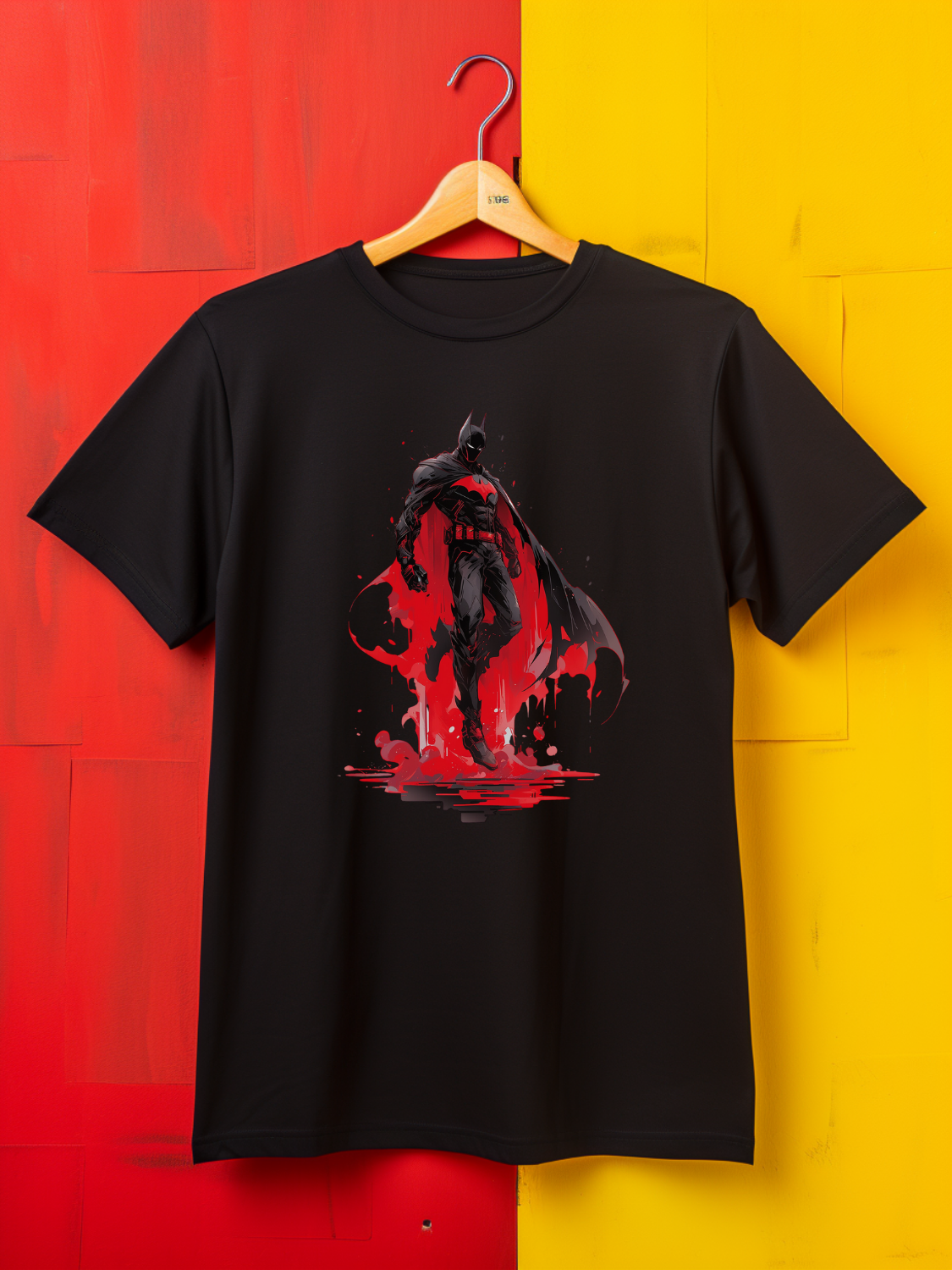 Batman Black Printed T-Shirt 314