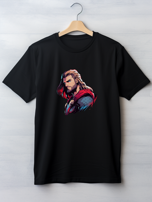 Thor Black Printed T-Shirt 230