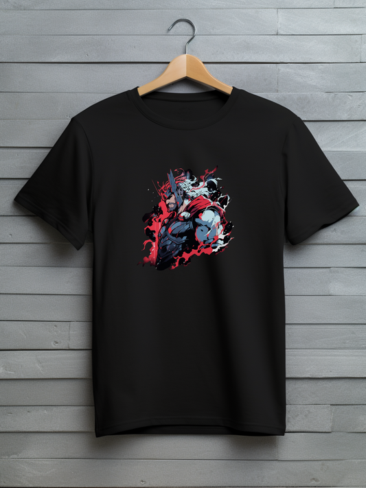Thor Black Printed T-Shirt 231