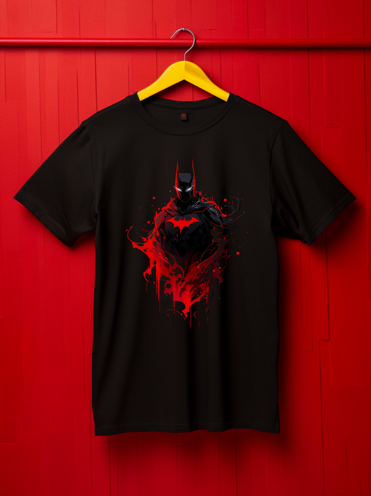 Batman Black Printed T-Shirt 316