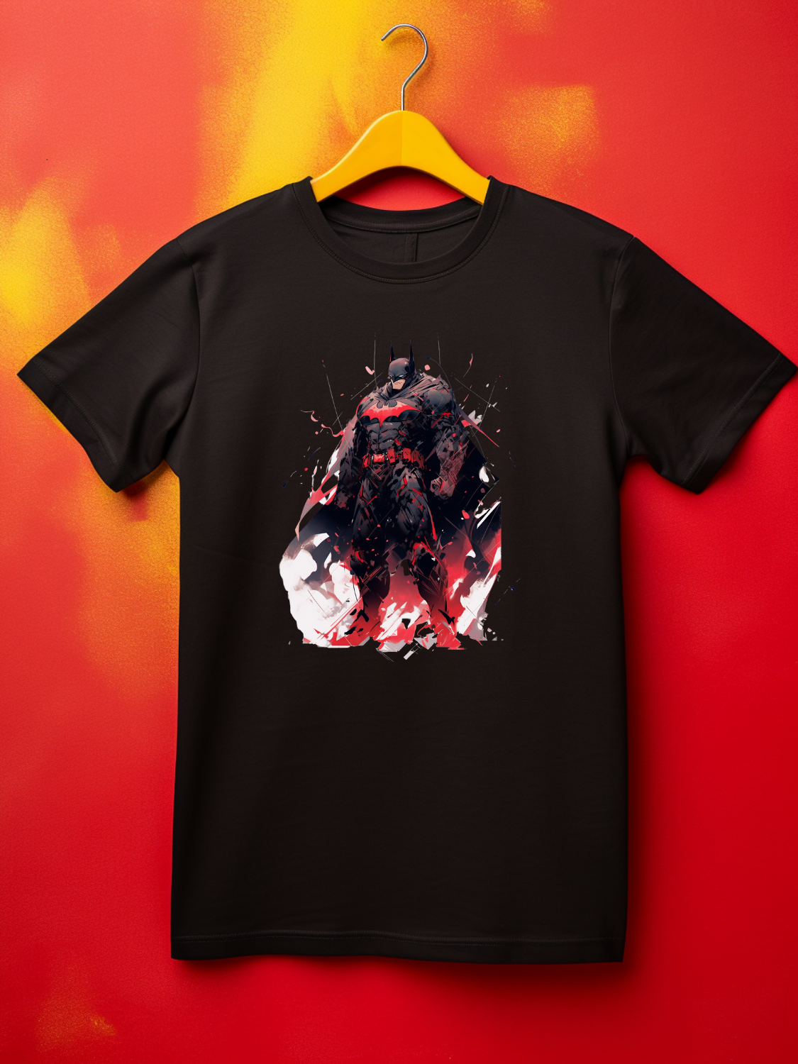 Batman Black Printed T-Shirt 321