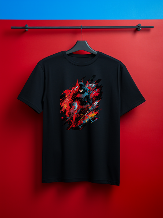 Batman Black Printed T-Shirt 322