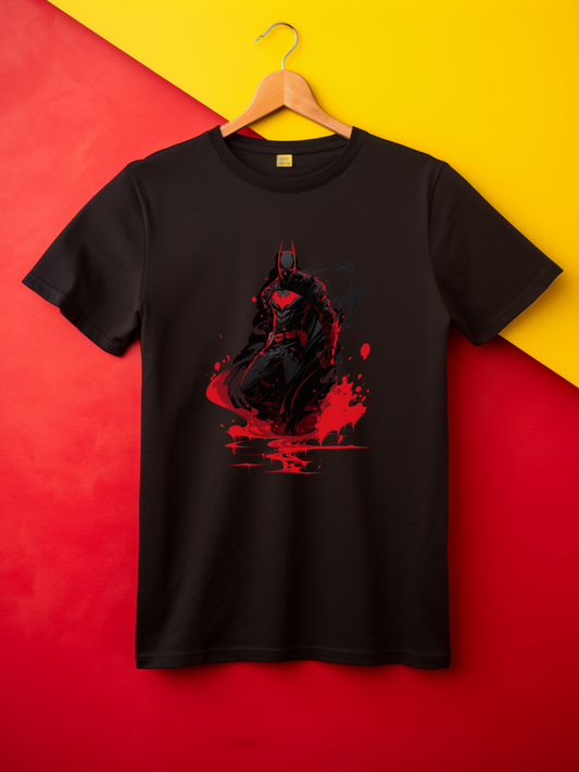 Batman Black Printed T-Shirt 324