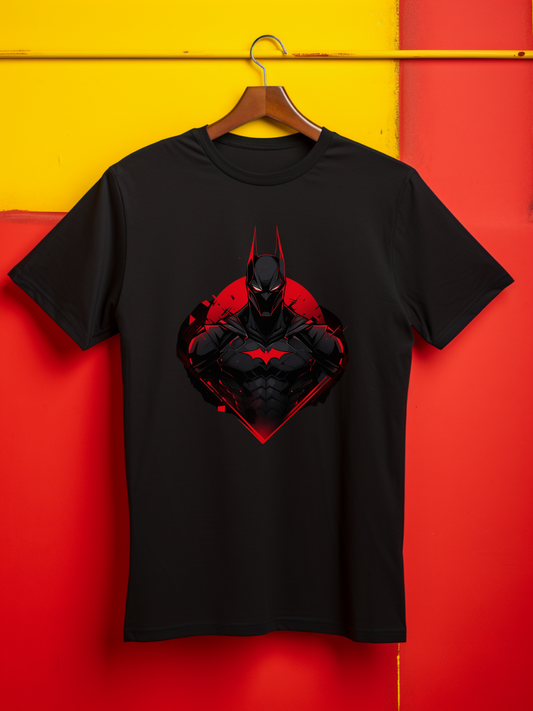 Batman Black Printed T-Shirt 357