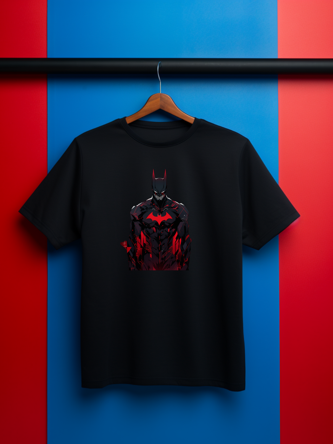 Batman Black Printed T-Shirt 325