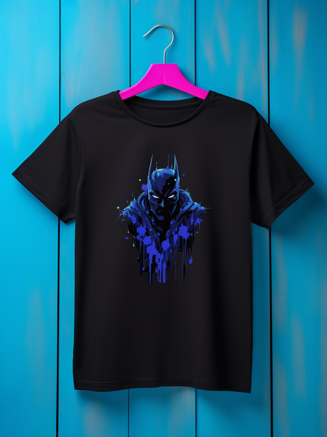 Batman Black Printed T-Shirt 326