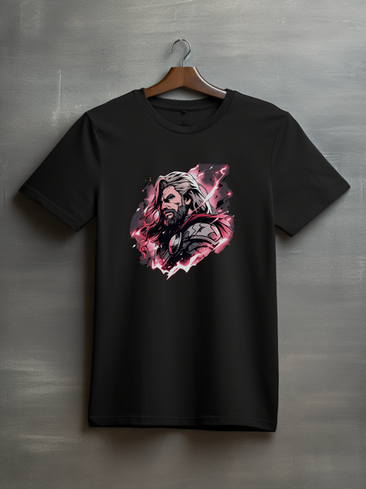 Thor Black Printed T-Shirt 248