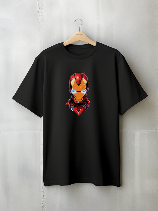 Ironman Black Printed T-Shirt 250