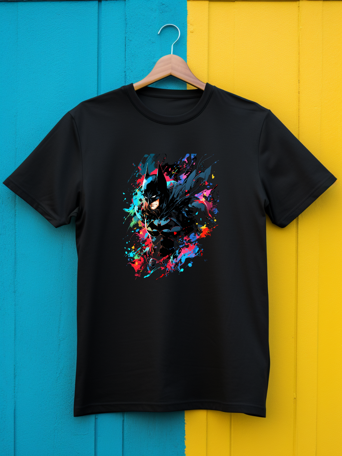 Batman Black Printed T-Shirt 356