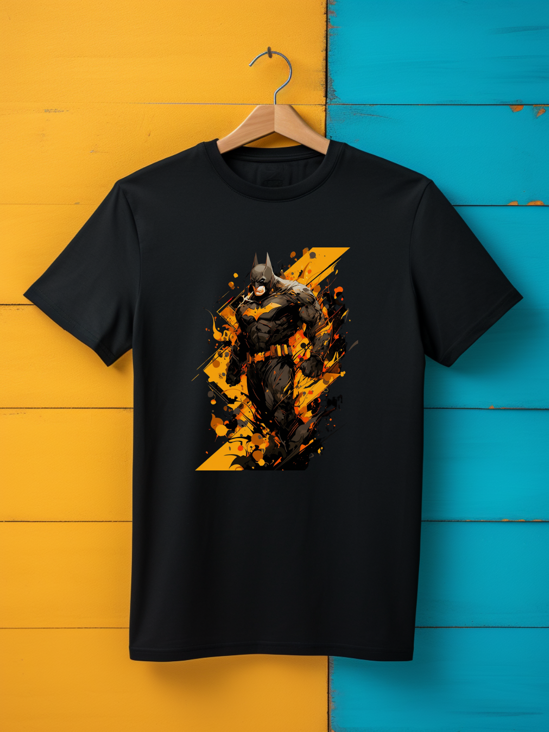 Batman Black Printed T-Shirt 355