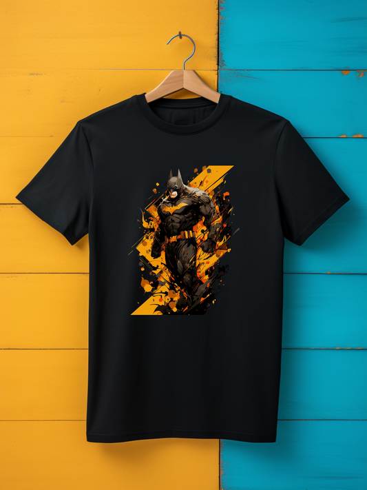Batman Black Printed T-Shirt 355