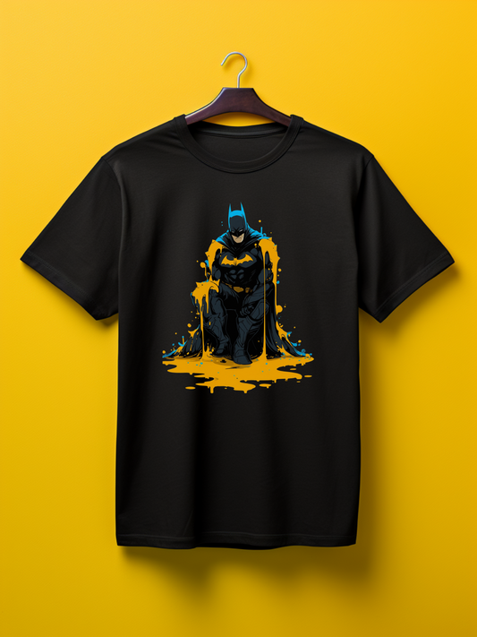 Batman Black Printed T-Shirt 354